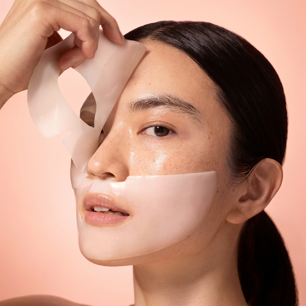 Maschera collagene Rosa